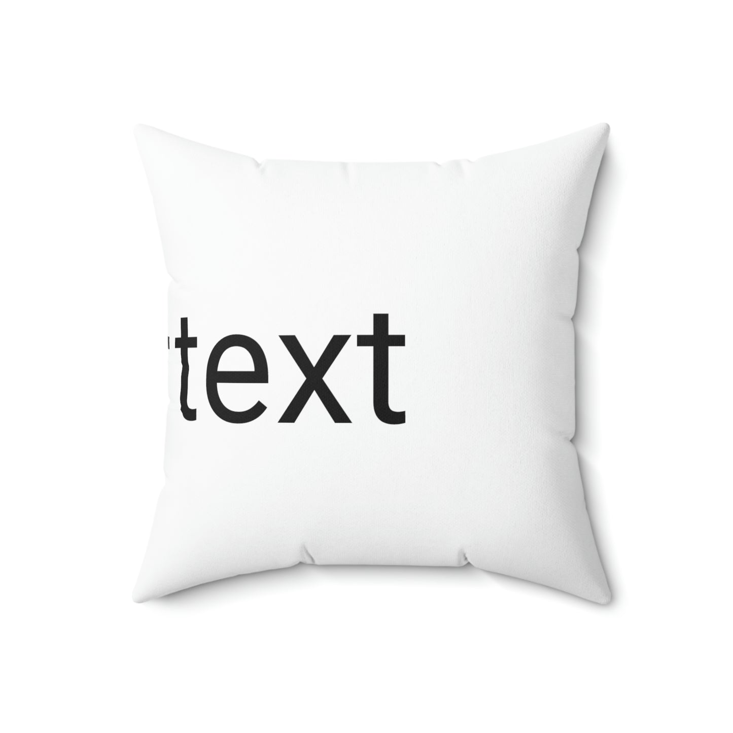 Faux Suede Square Pillow