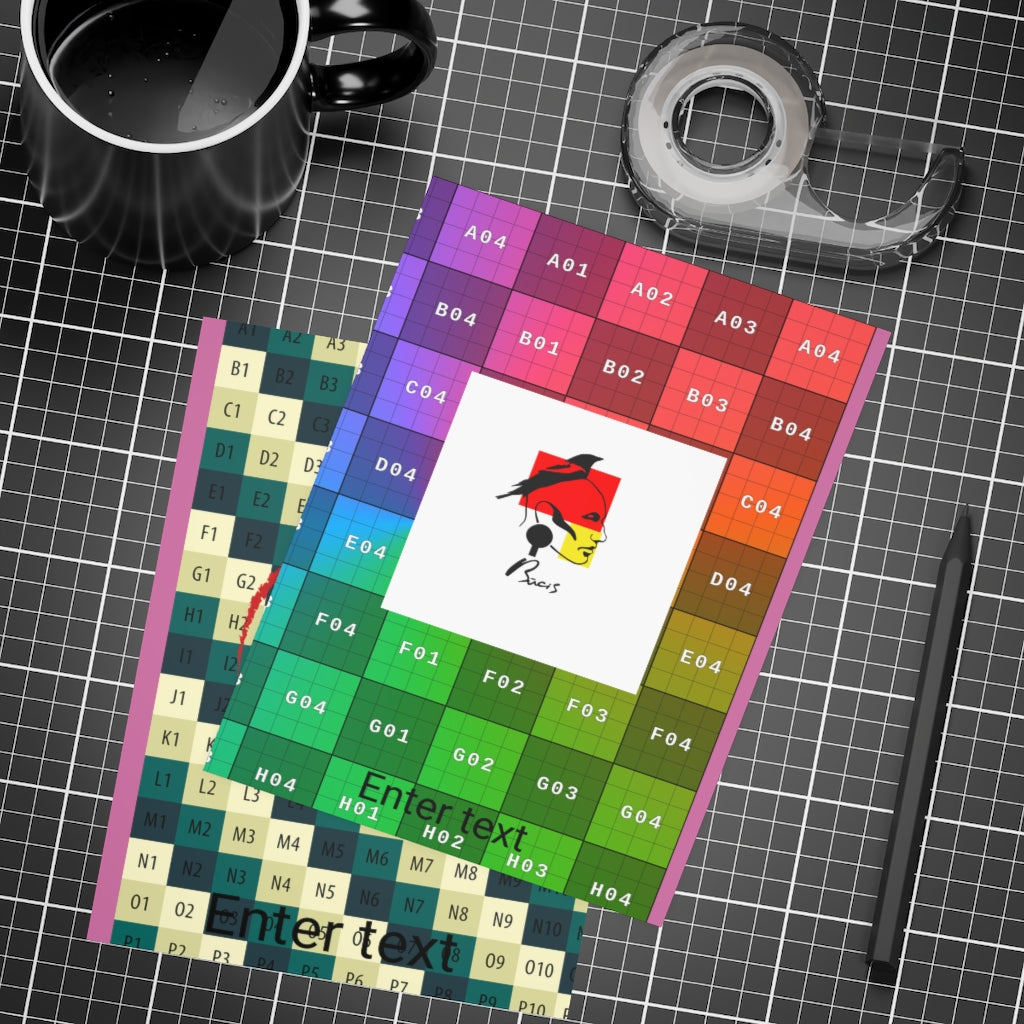 Unfolded Greeting Cards (10, 30, and 50pcs)