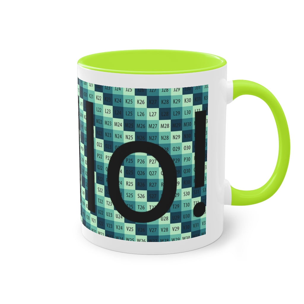 Two-Tone Coffee Mug, 11oz