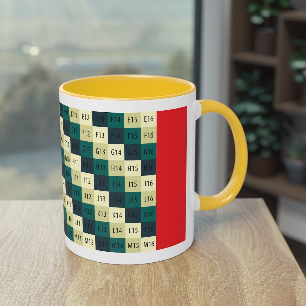 Two-Tone Coffee Mug, 11oz