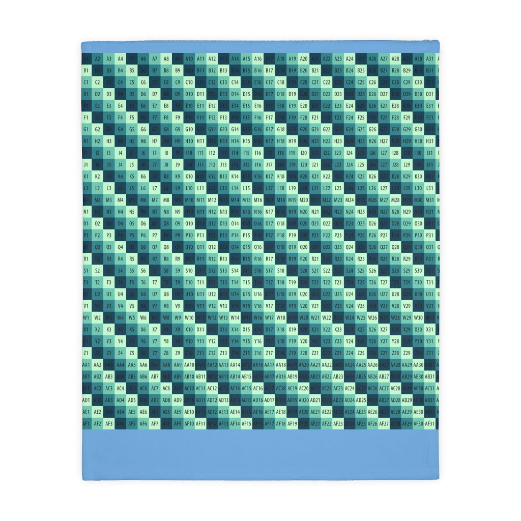 Velveteen Minky Blanket (Two-sided print)