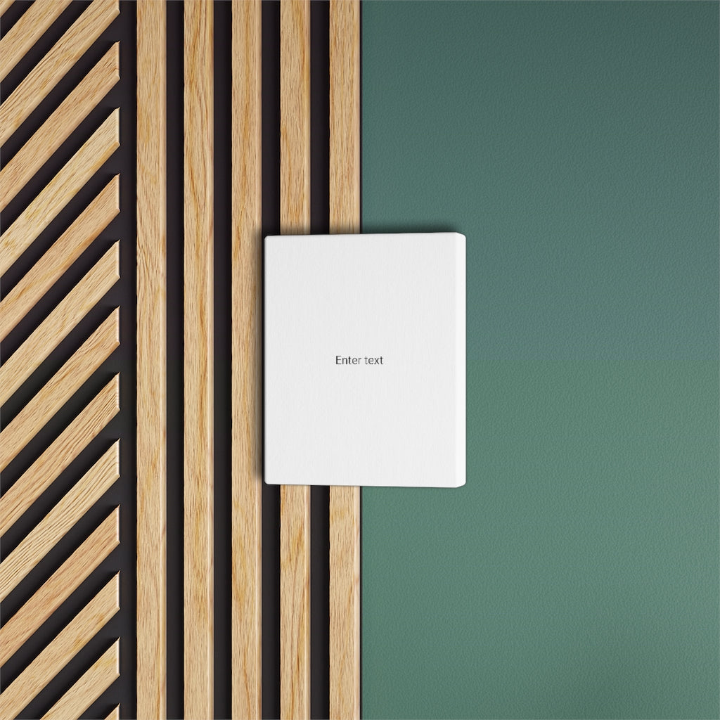 Satin Canvas Stretched