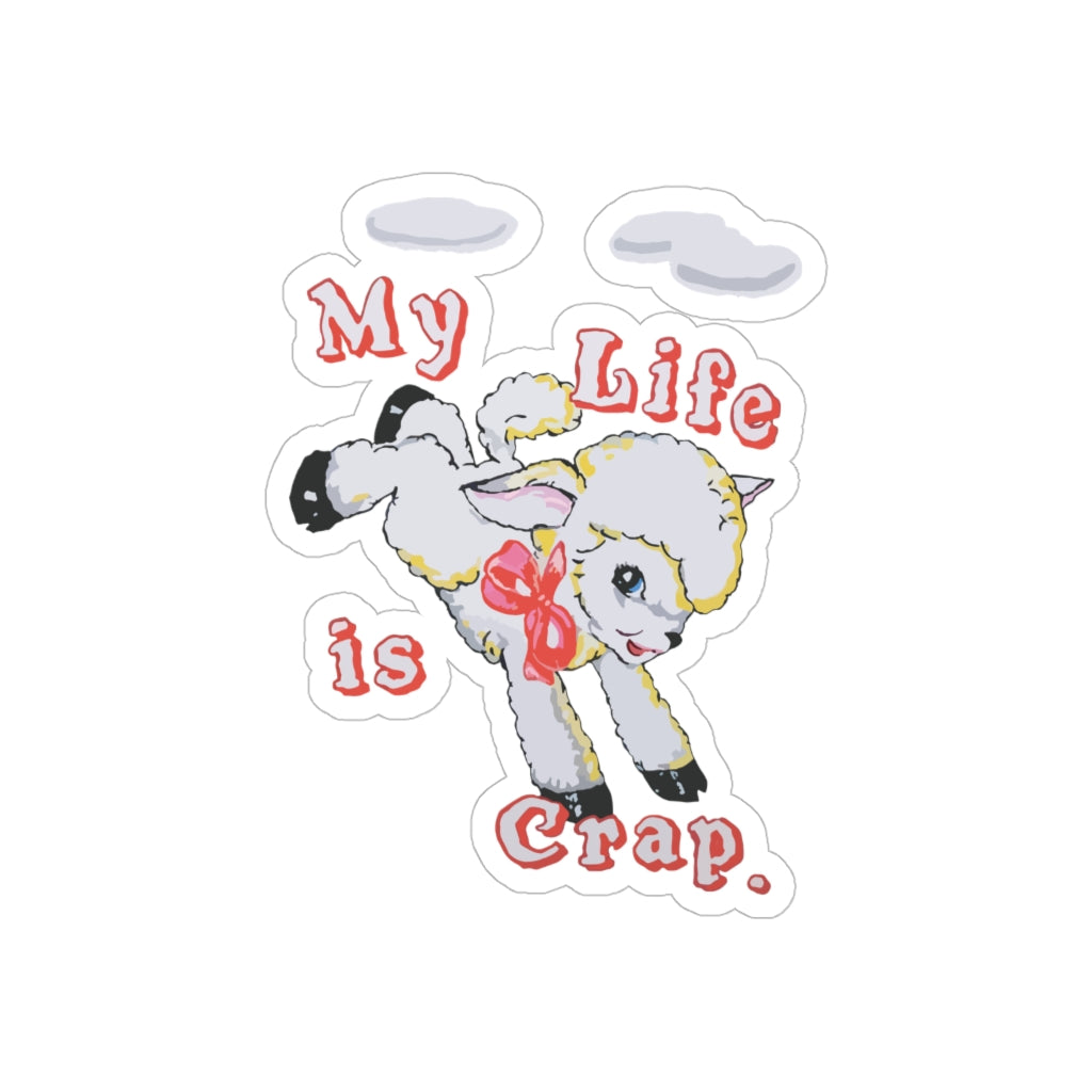 Transparent Outdoor Stickers, Die-Cut