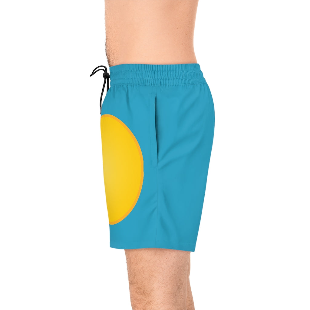 Men's Mid-Length Swim Shorts (AOP)