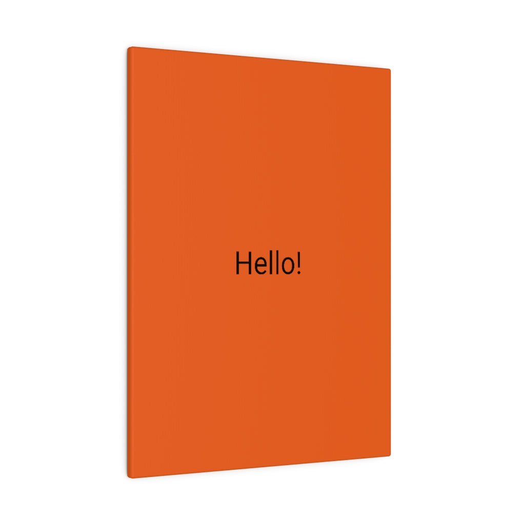 Matte Canvas, Stretched