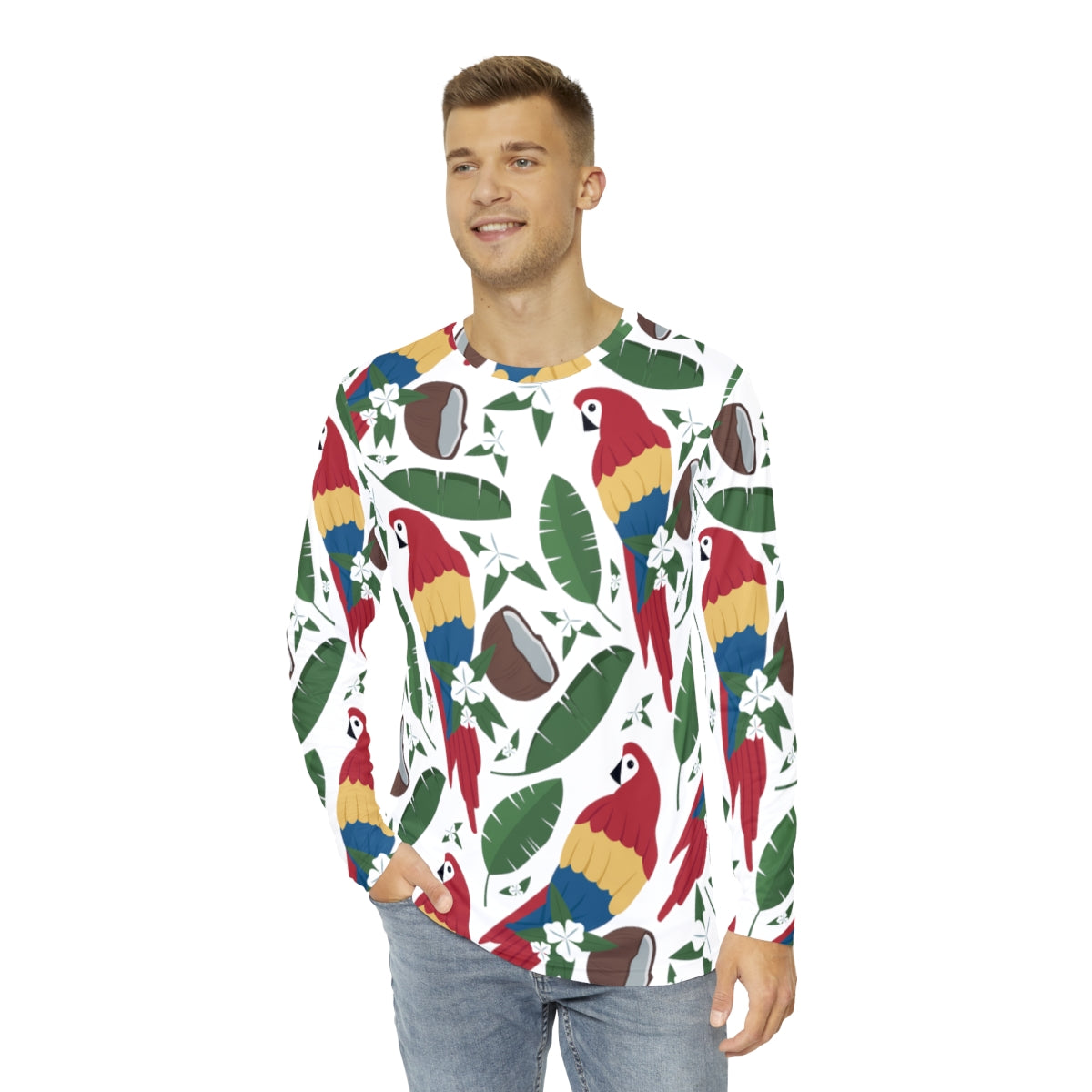 Men's Long Sleeve AOP Shirt