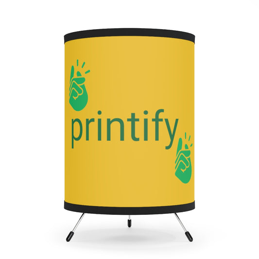 Tripod Lamp with Shades, Silver