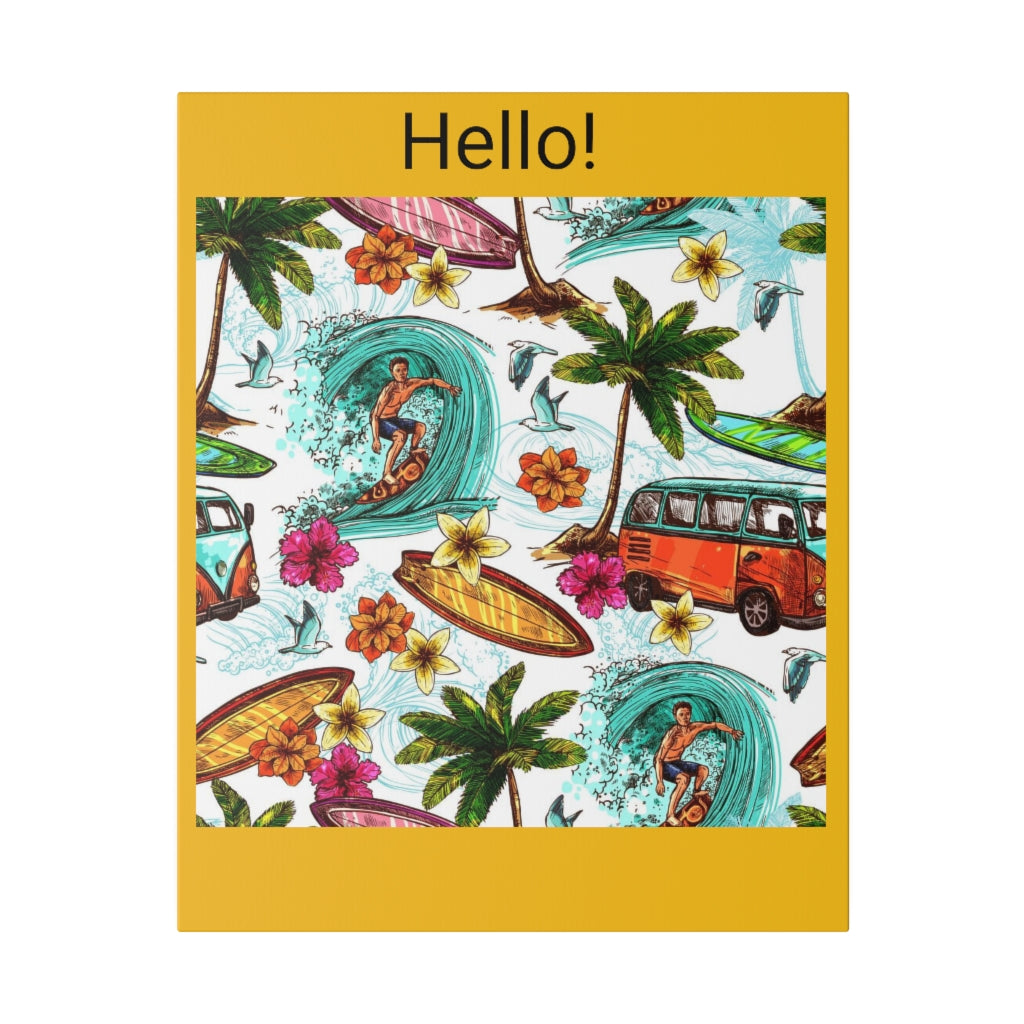 Matte Canvas, Stretched