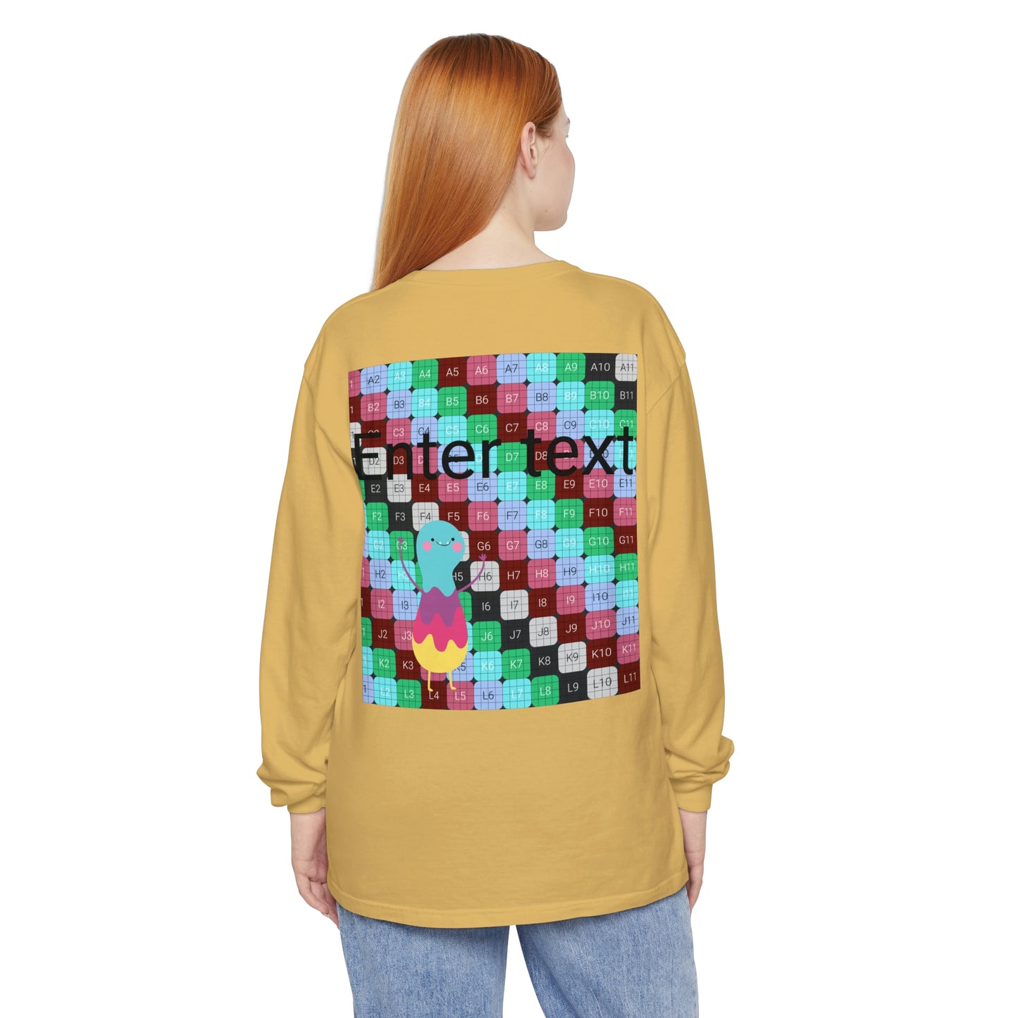 Unisex Garment-dyed Long Sleeve T-Shirt