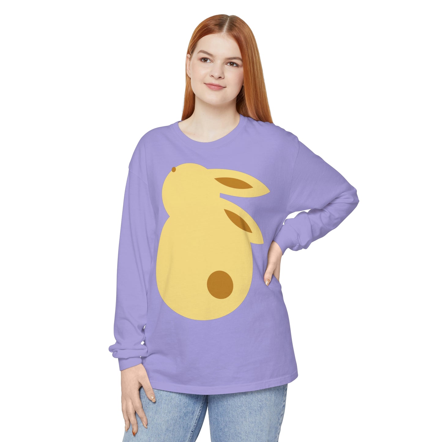 Unisex Garment-dyed Long Sleeve T-Shirt