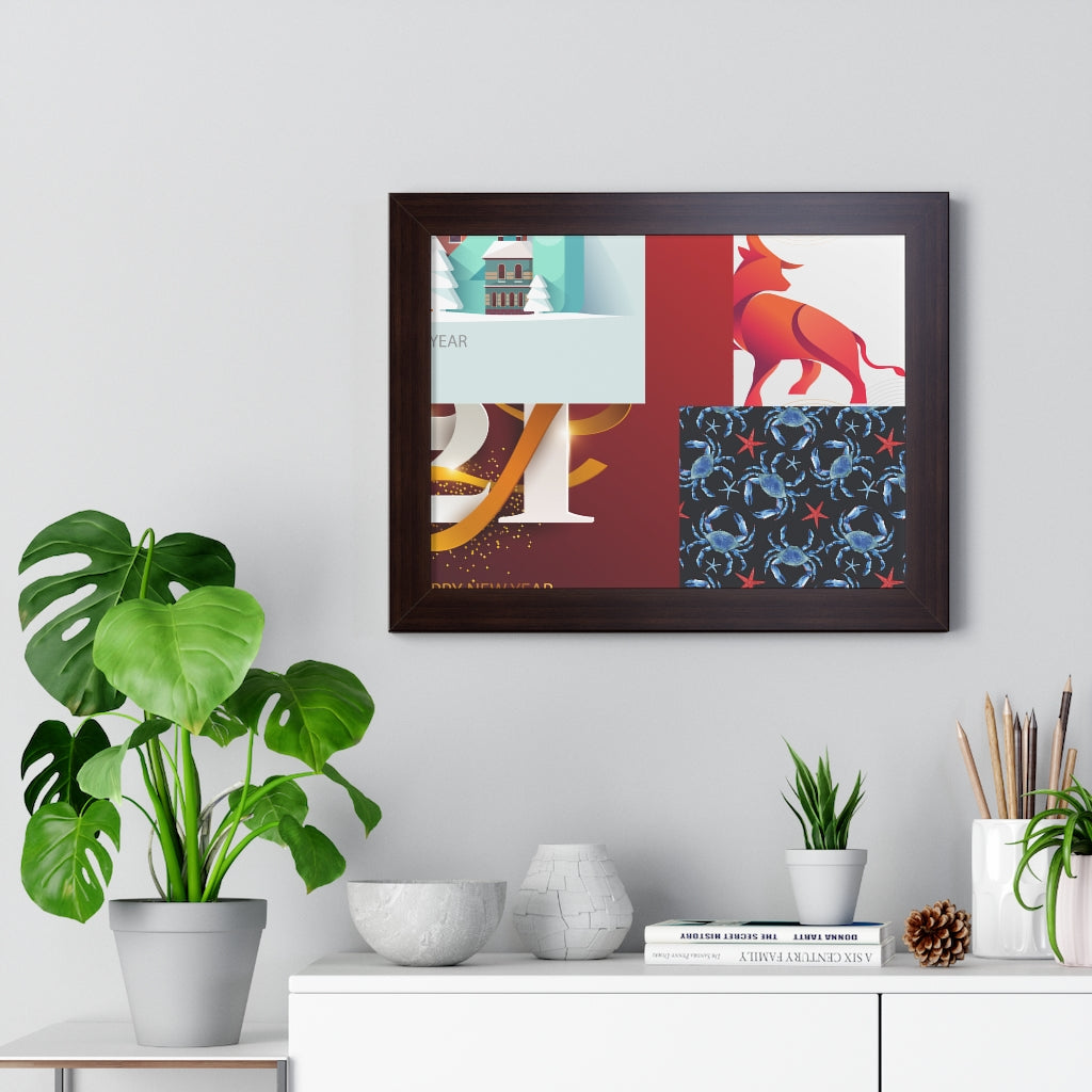 Framed Horizontal Poster