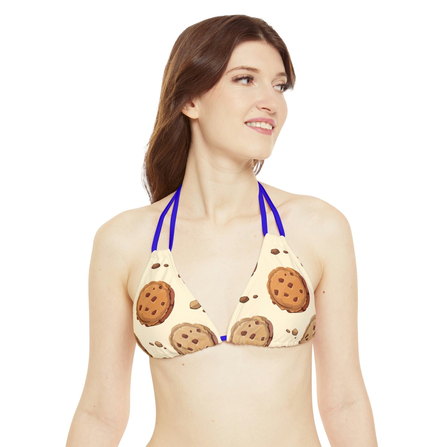 Strappy Triangle Bikini Top