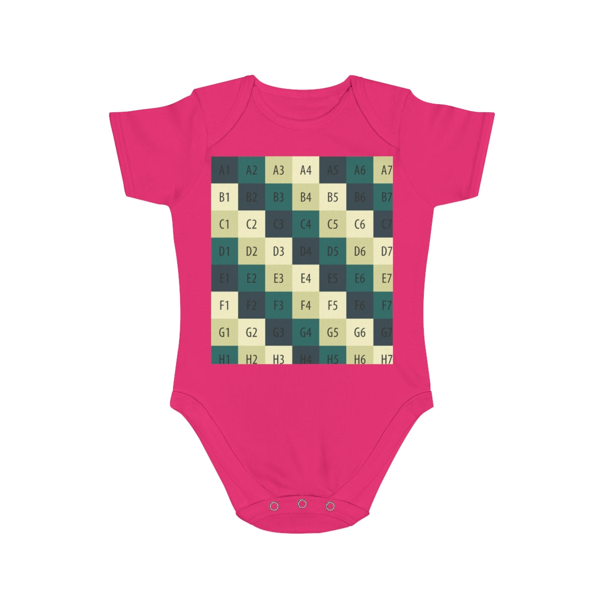 Short Sleeve Baby Bodysuit