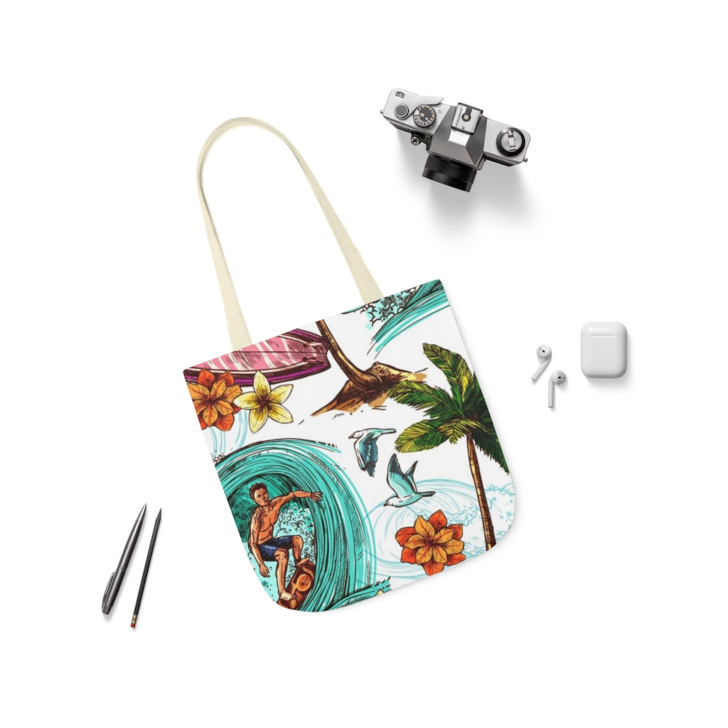 Polyester Canvas Tote Bag