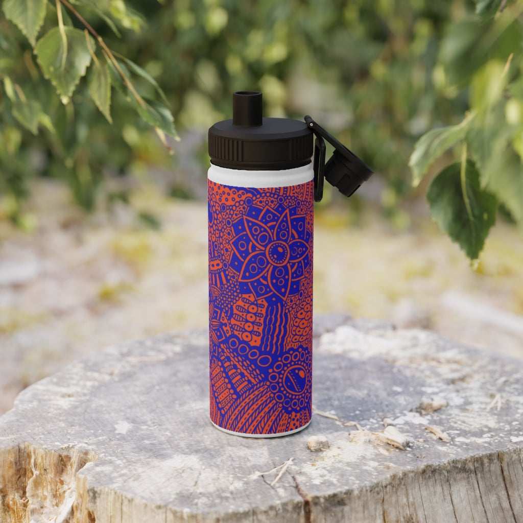Stainless Steel Water Bottle, Sports Lid
