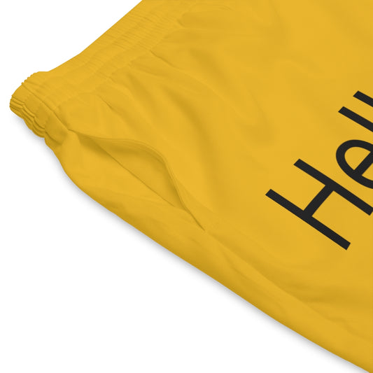 Men's Elastic Beach Shorts (AOP)