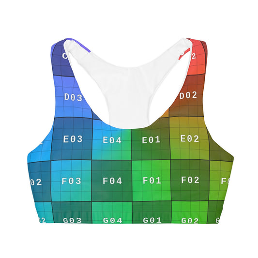 Girls' Double Lined Seamless Sports Bra