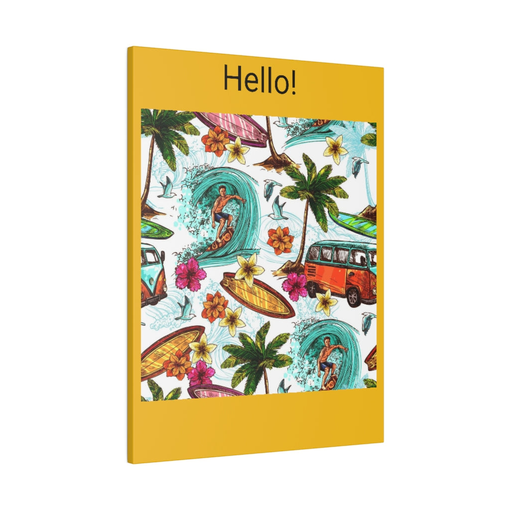 Matte Canvas, Stretched