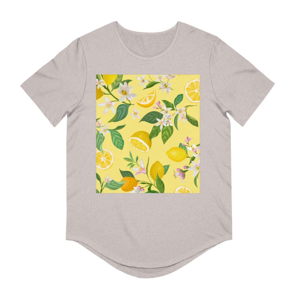 Men's Jersey Curved Hem Tee