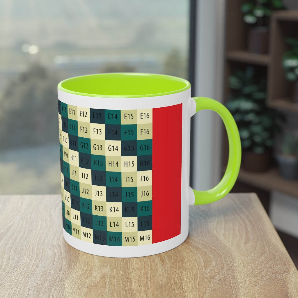 Two-Tone Coffee Mug, 11oz