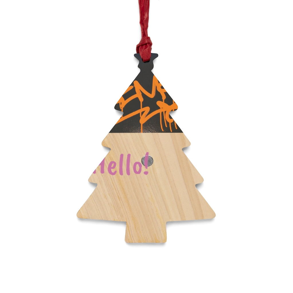 Wooden Christmas Ornaments
