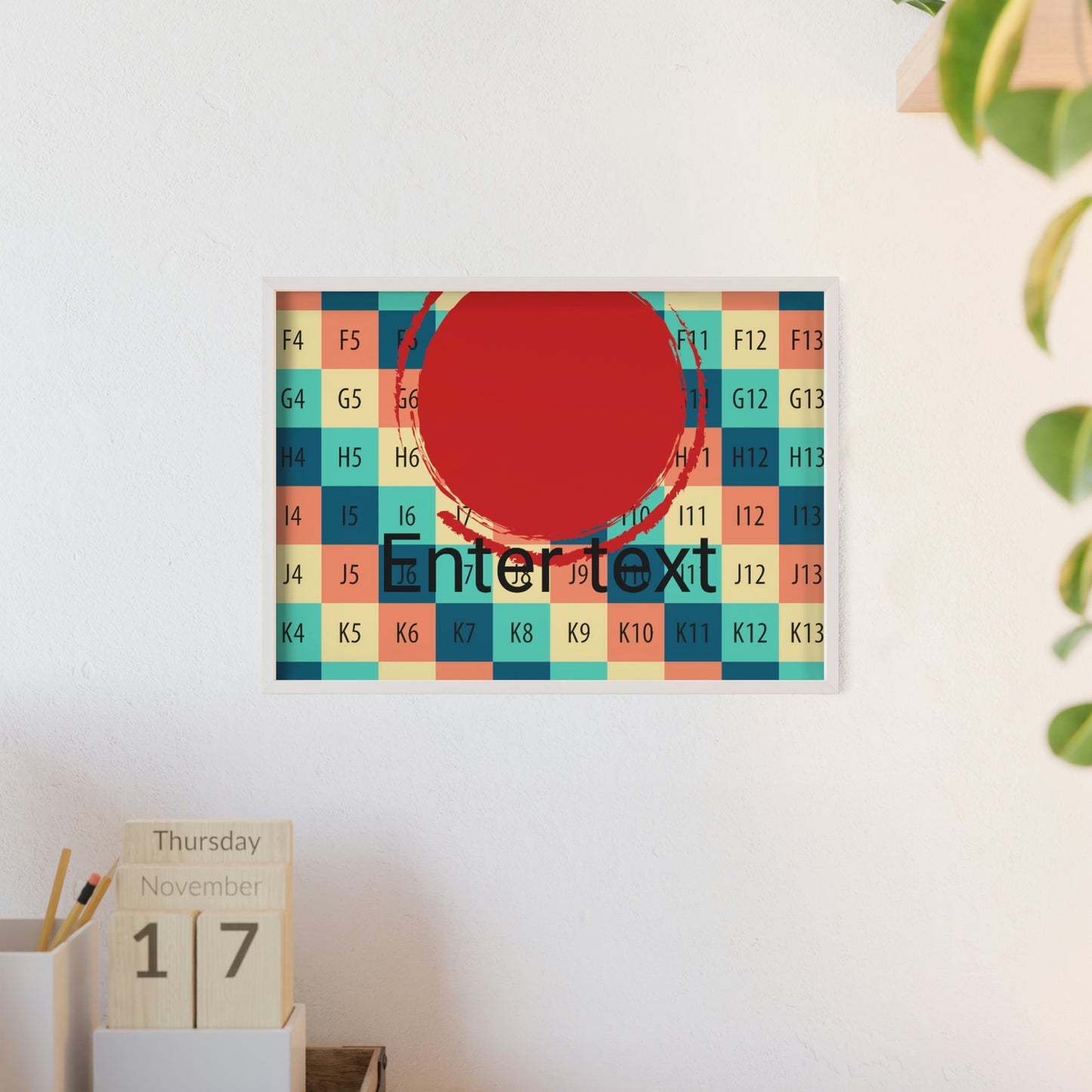 Posters with Wooden Frame