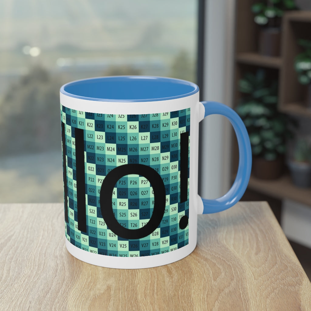 Two-Tone Coffee Mug, 11oz