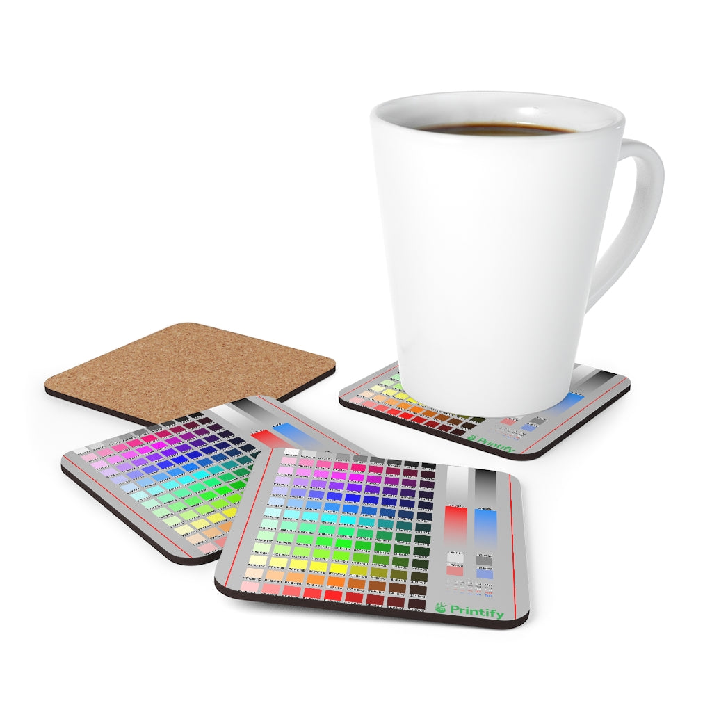 Stylish Cork Coaster