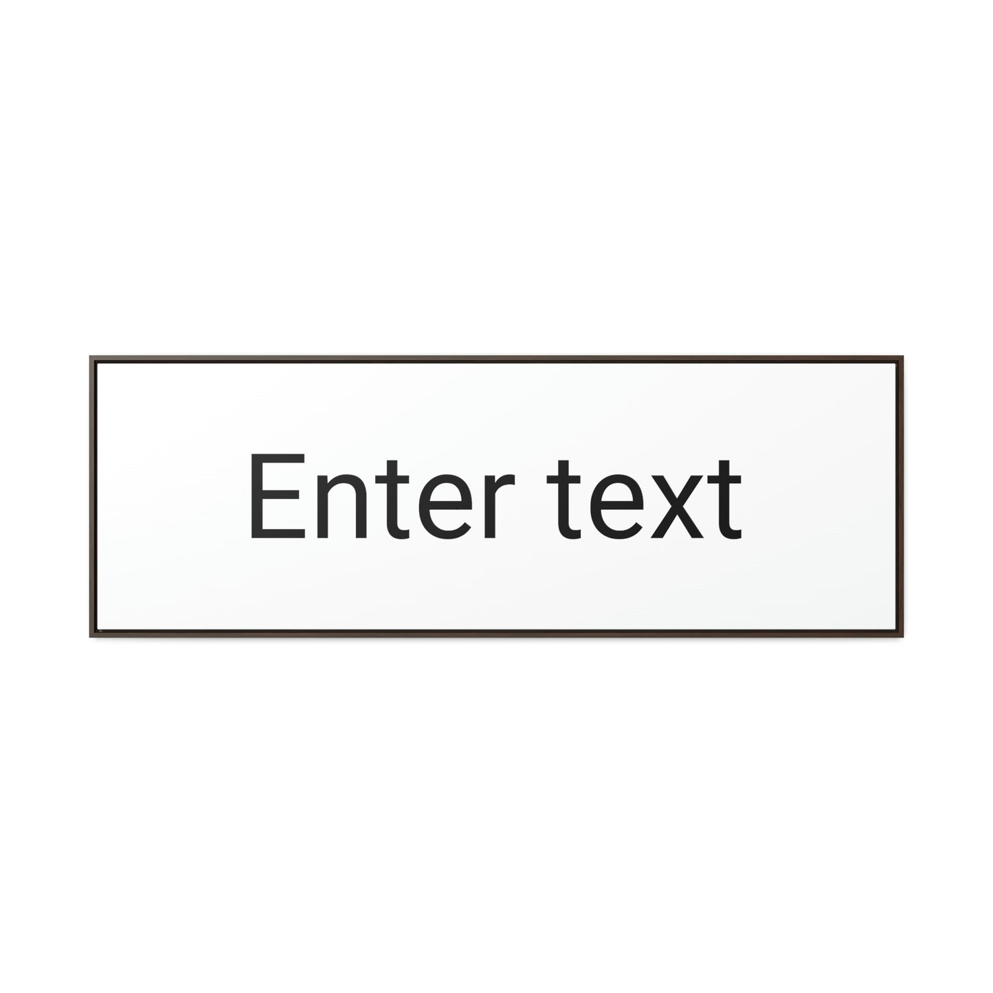 Gallery Canvas Wraps, Horizontal Frame