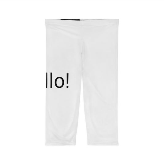 Women’s Capri Leggings (AOP)