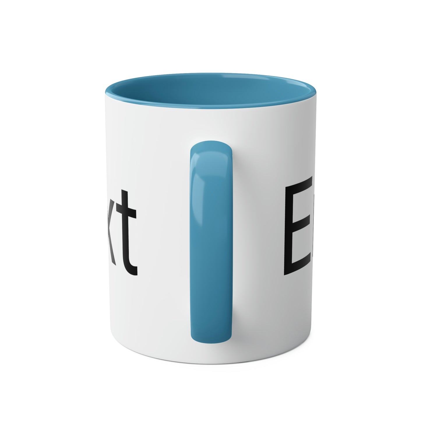 Two-Tone Coffee Mugs, 11oz