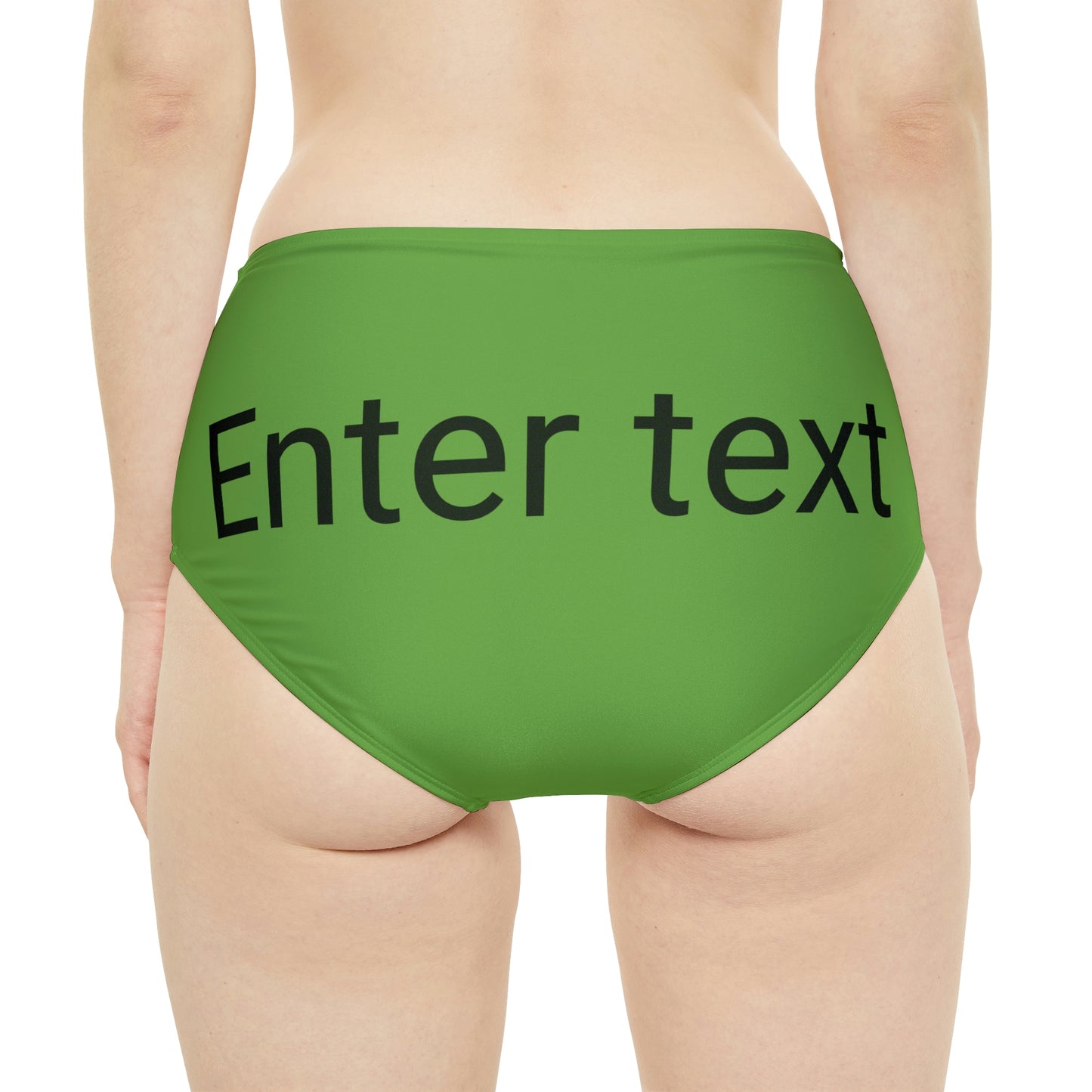 High-Waist Hipster Bikini Bottom