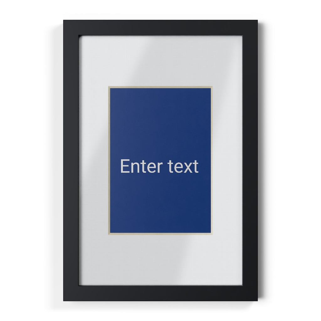 Framed Prints, Black