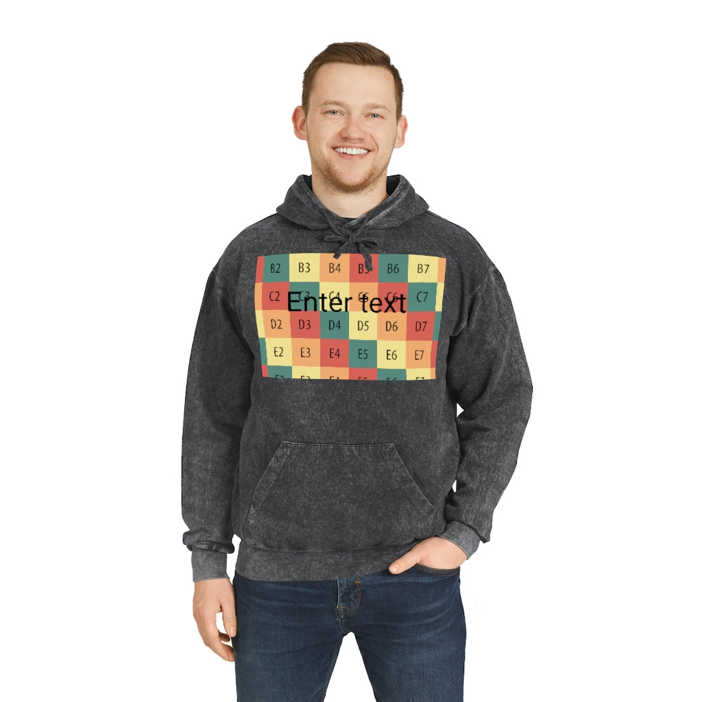 Unisex Mineral Wash Hoodie