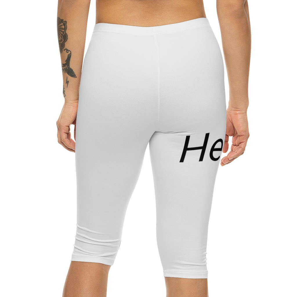 Women’s Capri Leggings (AOP)