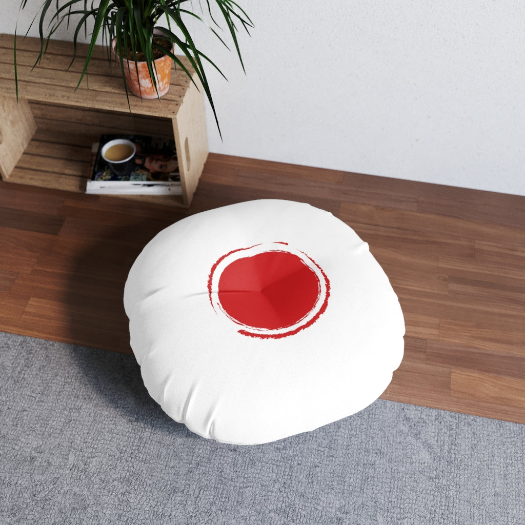 Tufted Floor Pillow, Round