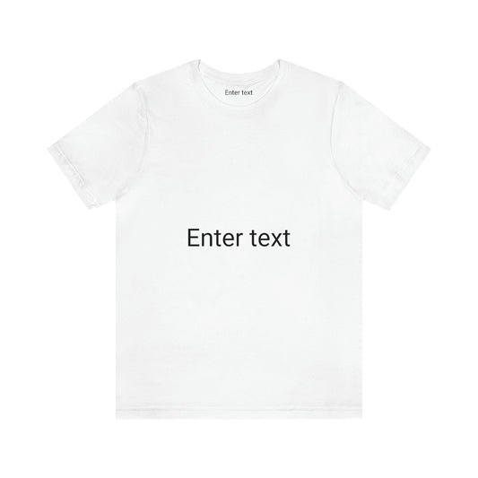 Unisex Jersey Short Sleeve Tee