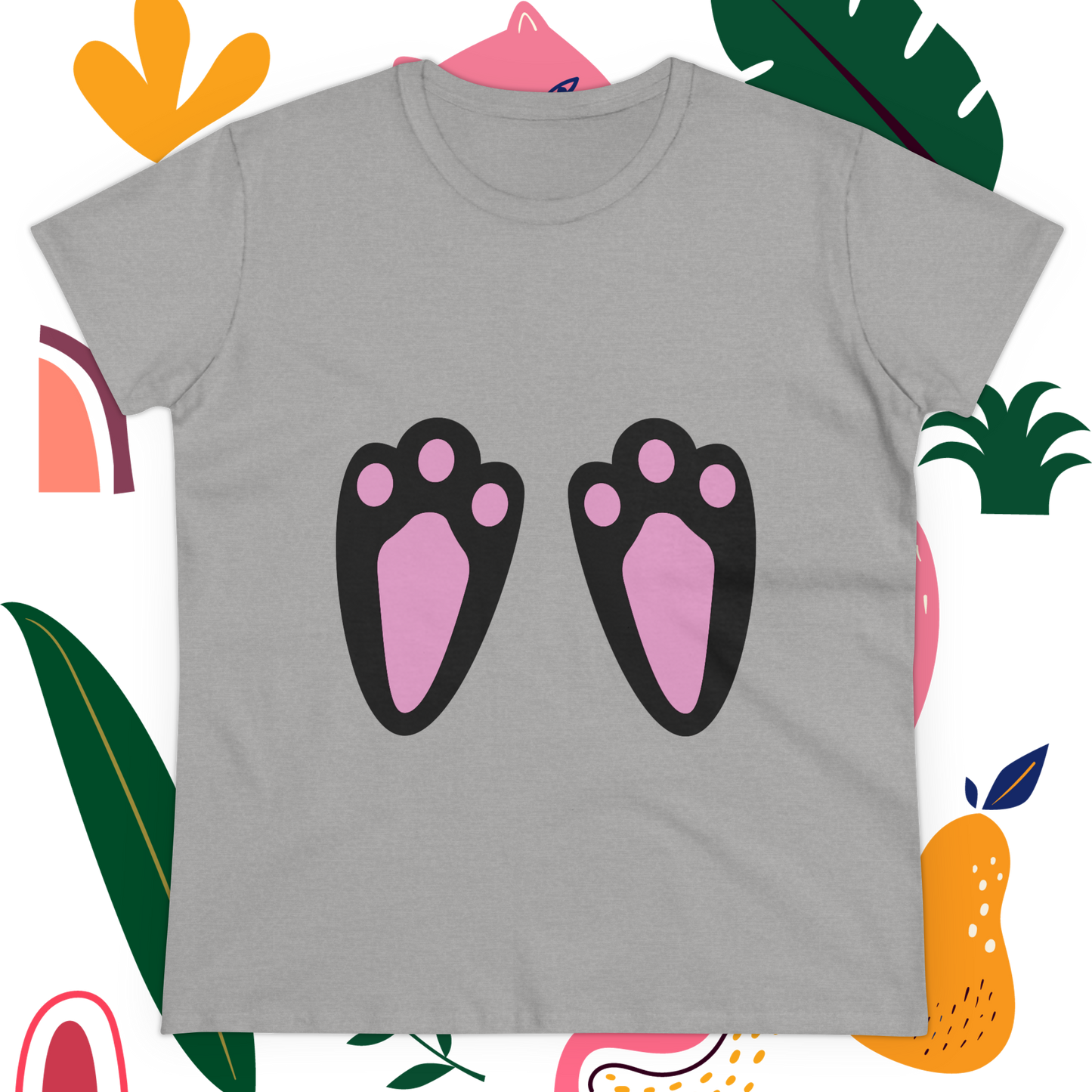 Custom Mockup - Women's Midweight Cotton Tee