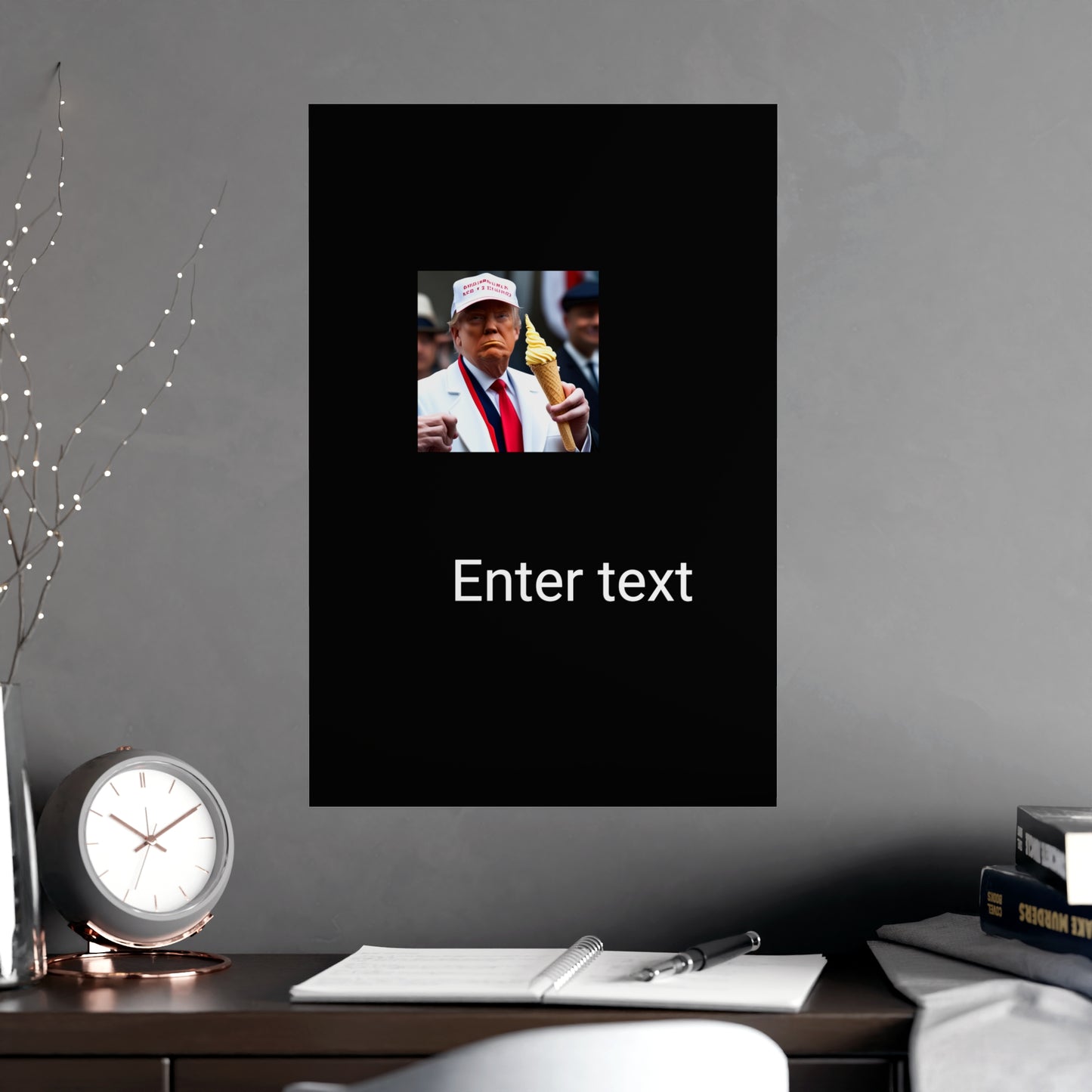 Vertical and Horizontal Matte Posters