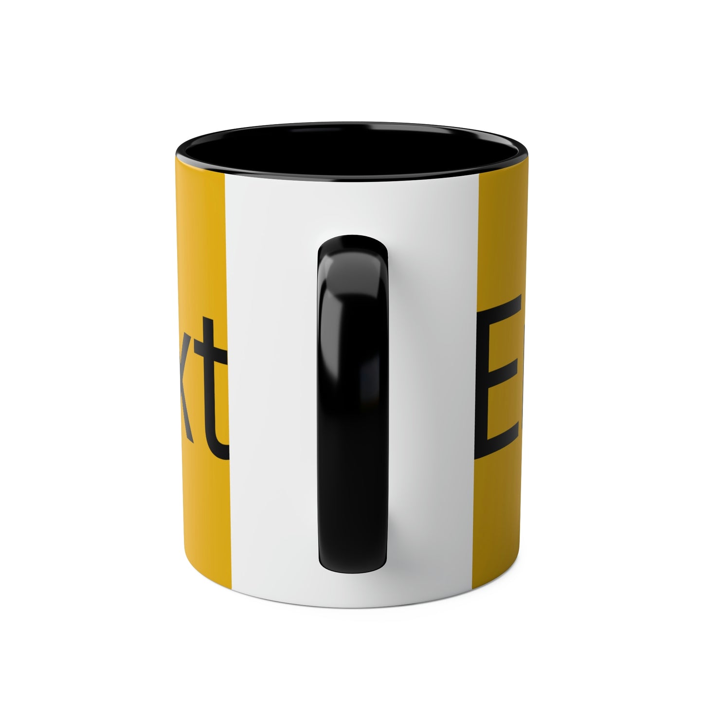 Two-Tone Coffee Mugs, 11oz