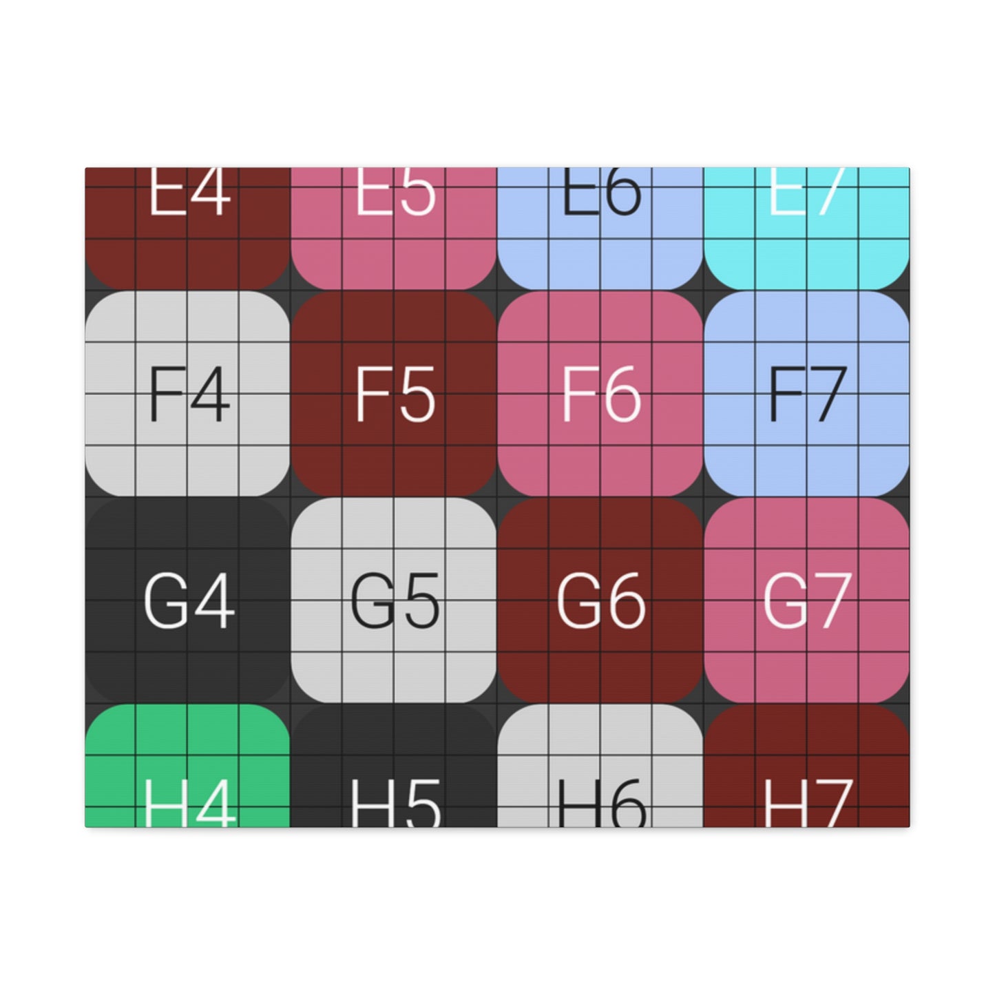 Matte Canvas, Stretched, 1.25"