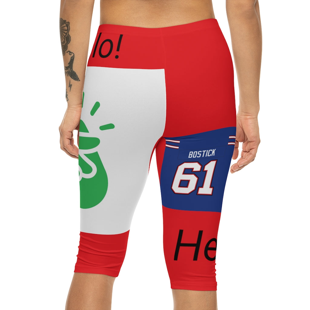 Women’s Capri Leggings (AOP)