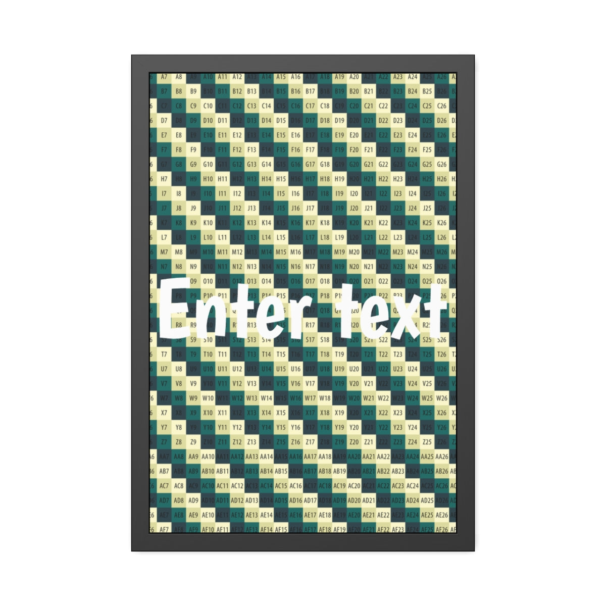 Framed Paper Posters