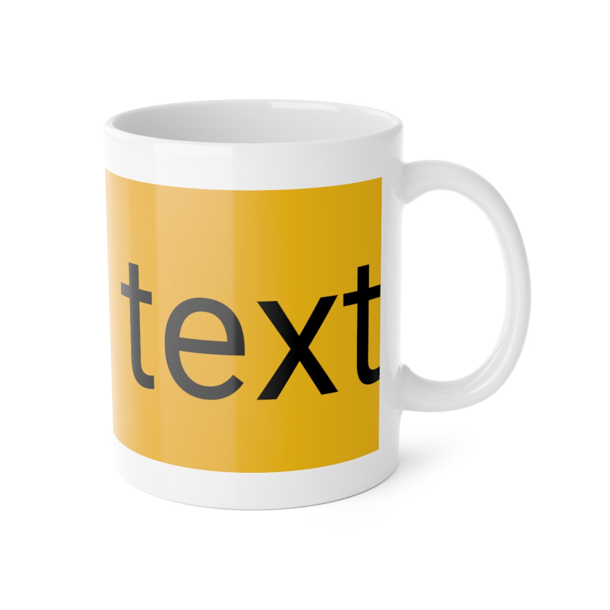 White Ceramic Mug, 11oz