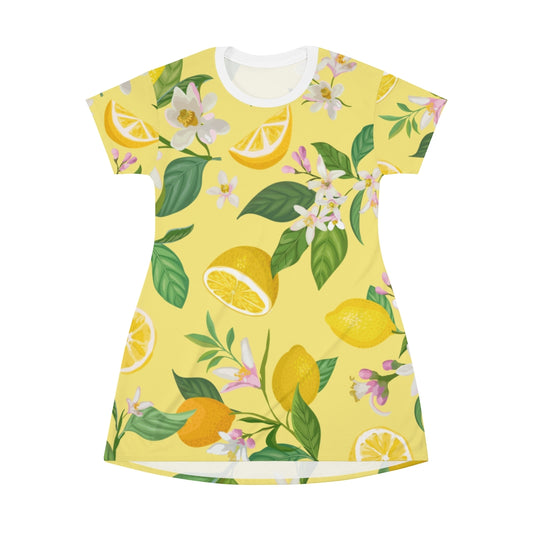 All Over Print T-Shirt Dress