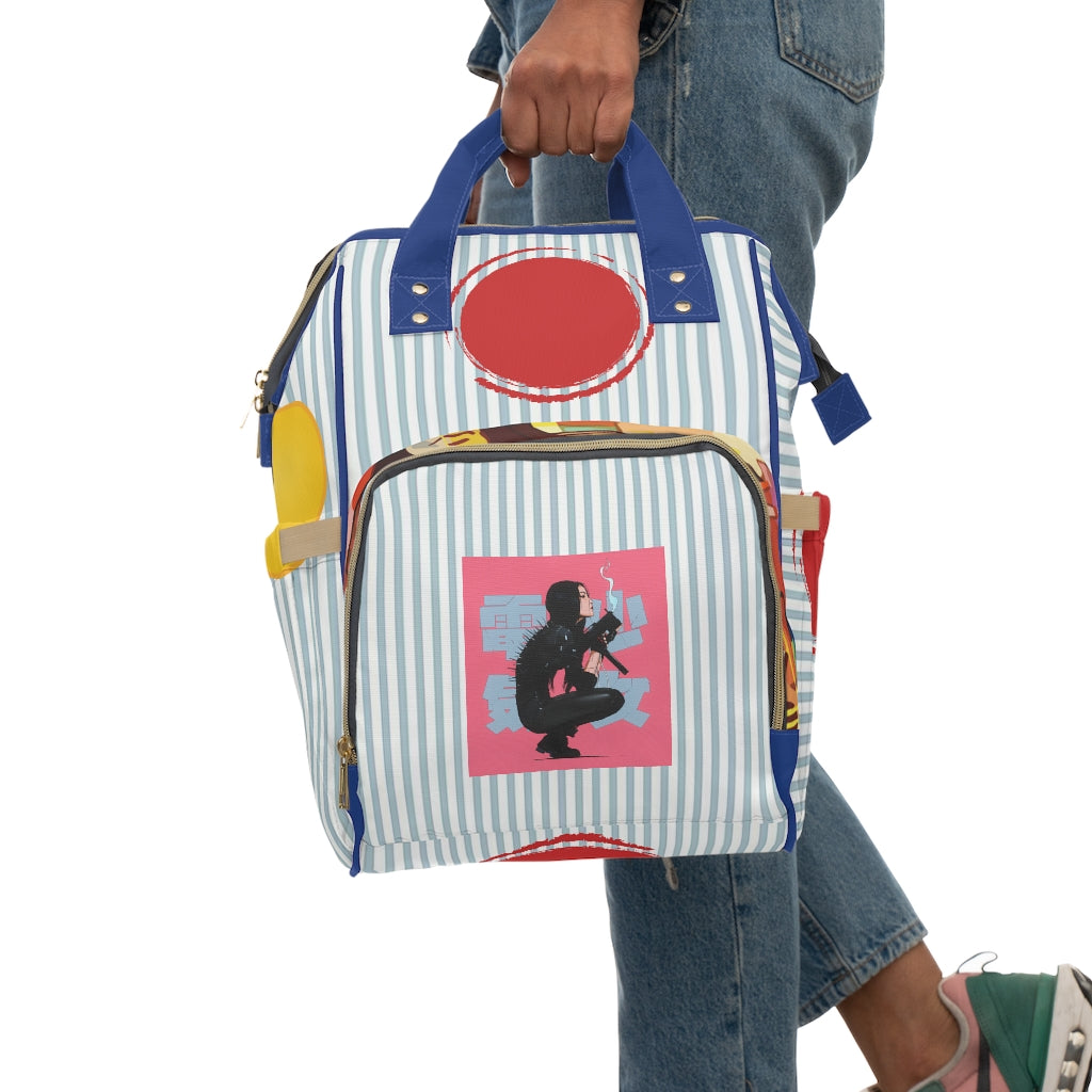 Multifunctional Diaper Backpack
