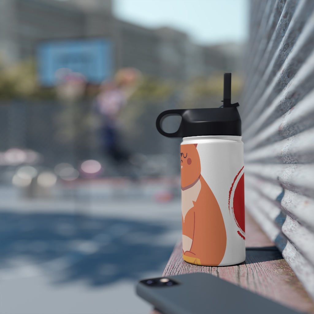 Stainless Steel Water Bottle, Standard Lid