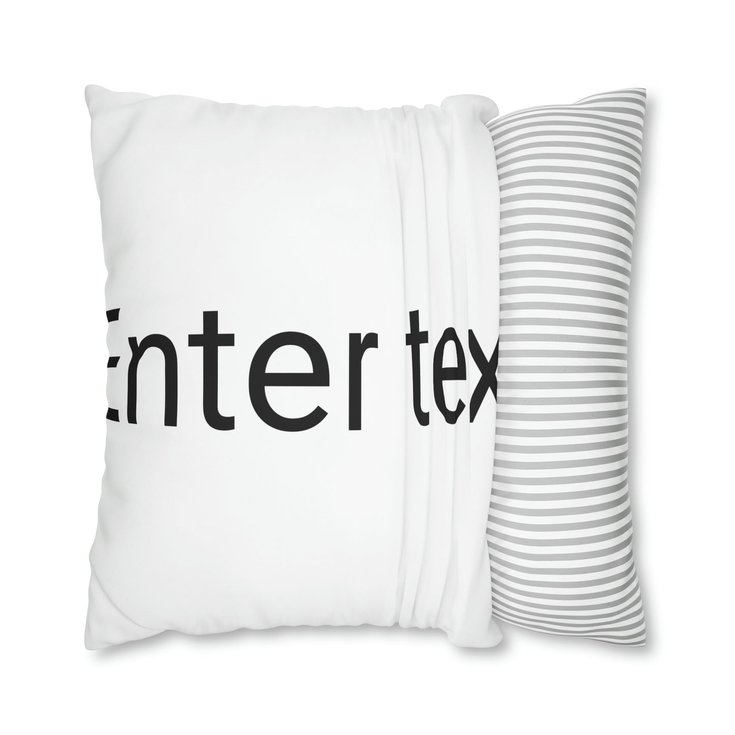 Spun Polyester Pillowcase