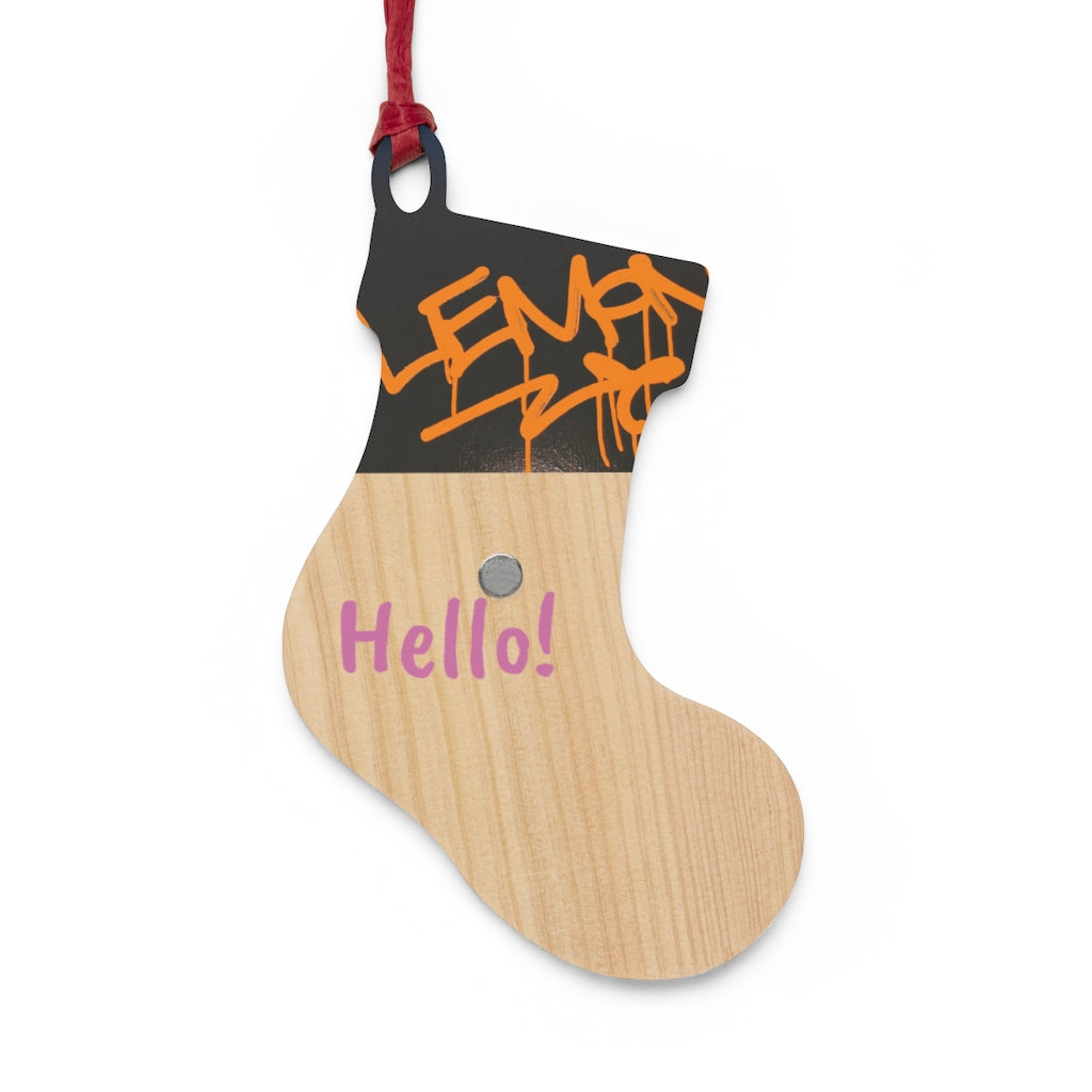 Wooden Christmas Ornaments