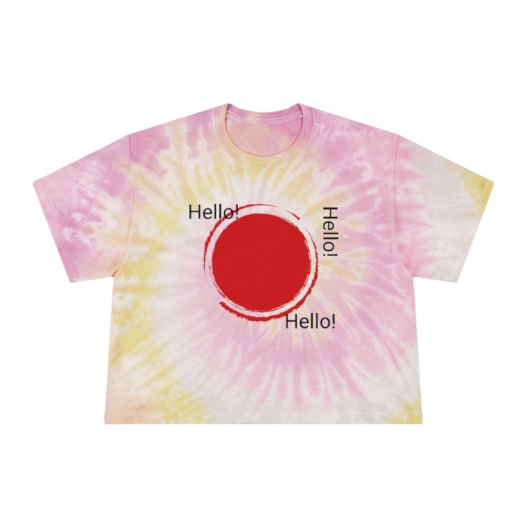 Women's Tie-Dye Crop Tee